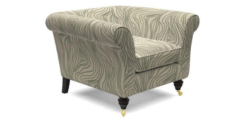 Otley Chair in Two Tone Plain Biscuit