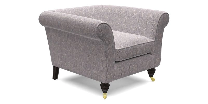 Otley Chair in Two Tone Plain Biscuit