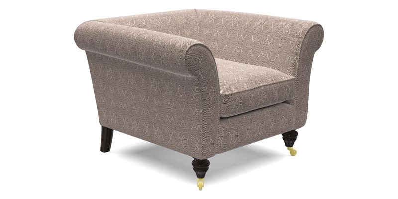 Otley Chair in Two Tone Plain Biscuit