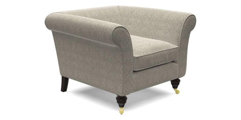 Otley Chair in Two Tone Plain Biscuit