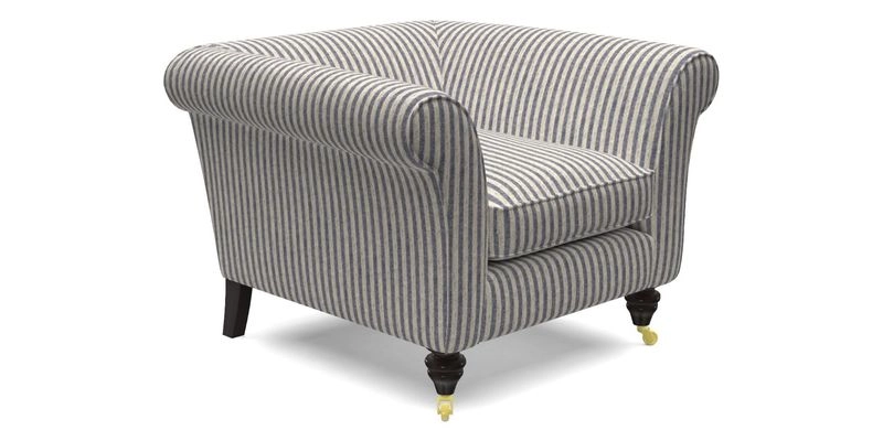 Otley Chair in Two Tone Plain Biscuit