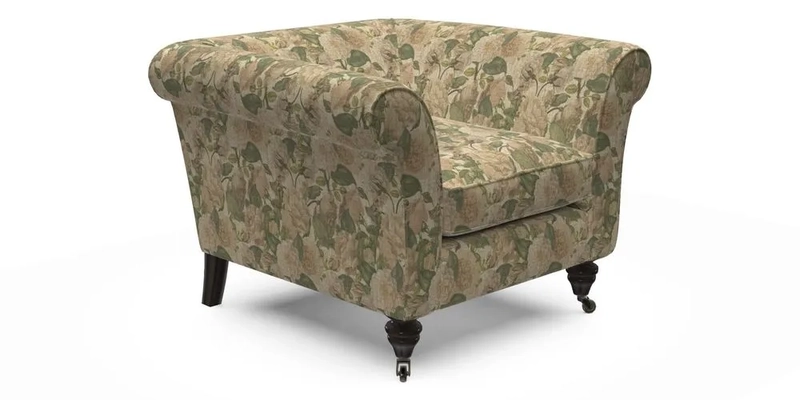 Otley Chair in Two Tone Plain Biscuit