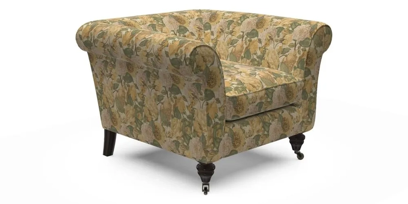 Otley Chair in Two Tone Plain Biscuit