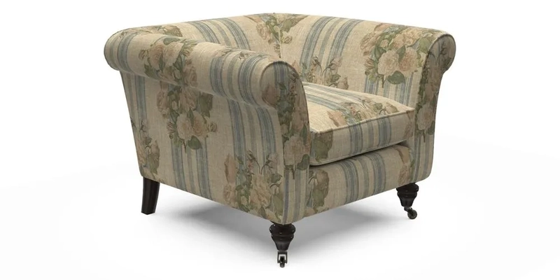 Otley Chair in Two Tone Plain Biscuit