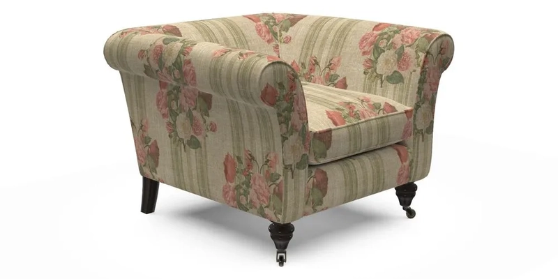 Otley Chair in Two Tone Plain Biscuit