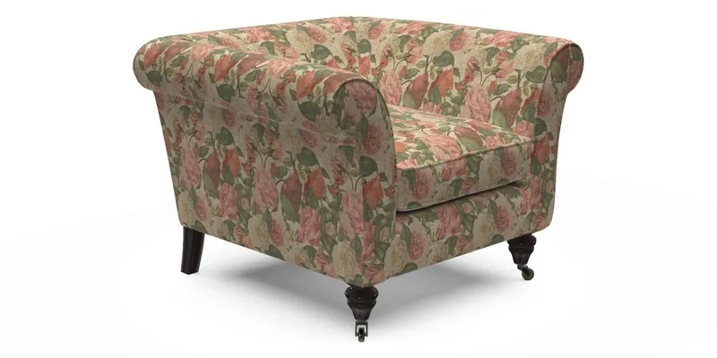 Otley Chair in Two Tone Plain Biscuit