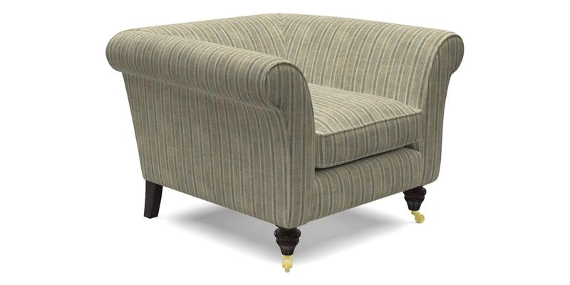 Otley Chair in Two Tone Plain Biscuit