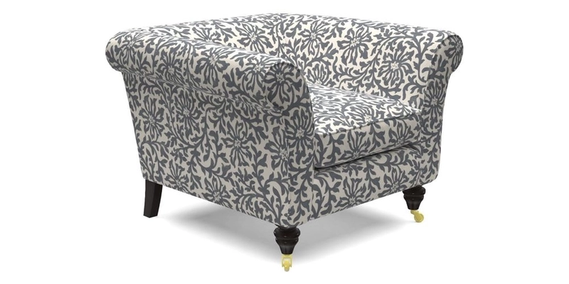 Otley Chair in Two Tone Plain Biscuit