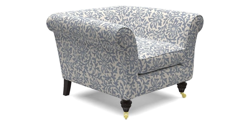 Otley Chair in Two Tone Plain Biscuit