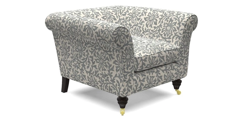 Otley Chair in Two Tone Plain Biscuit