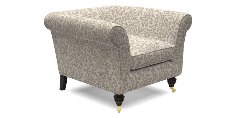 Otley Chair in Two Tone Plain Biscuit