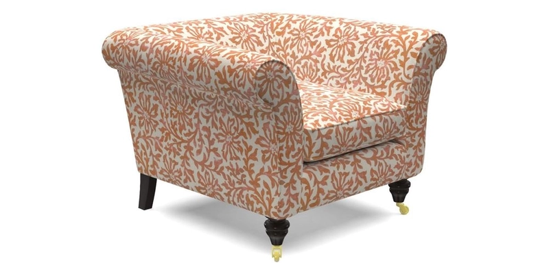 Otley Chair in Two Tone Plain Biscuit