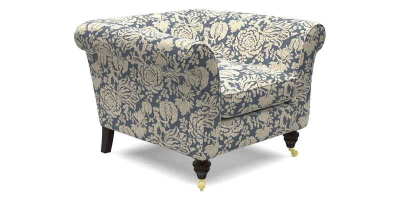 Otley Chair in Two Tone Plain Biscuit