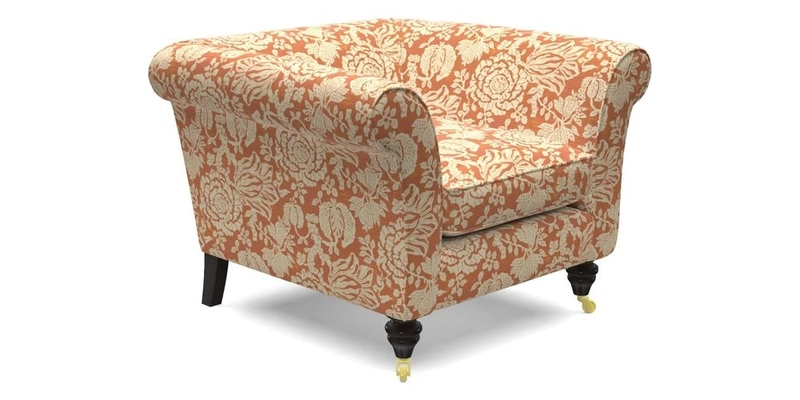 Otley Chair in Two Tone Plain Biscuit