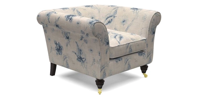 Otley Chair in Two Tone Plain Biscuit