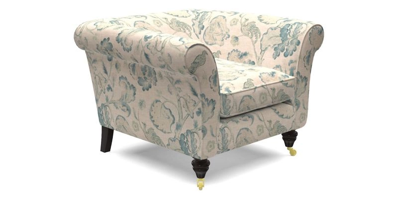 Otley Chair in Two Tone Plain Biscuit