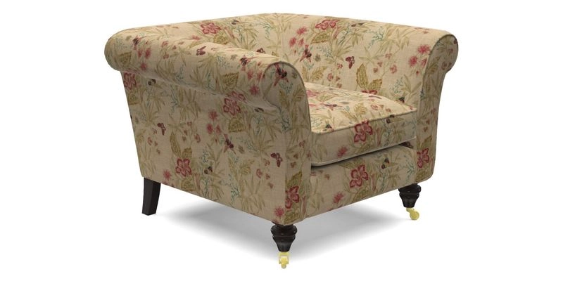 Otley Chair in Two Tone Plain Biscuit