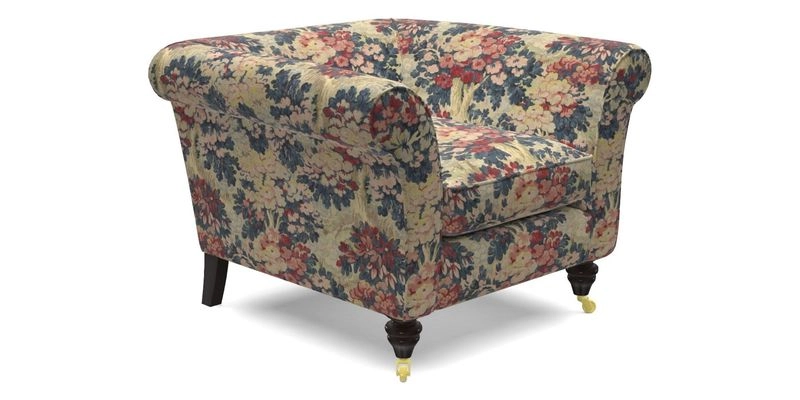 Otley Chair in Two Tone Plain Biscuit