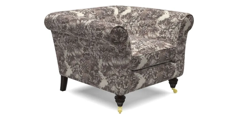 Otley Chair in Two Tone Plain Biscuit