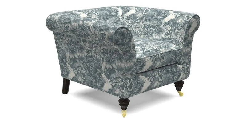 Otley Chair in Two Tone Plain Biscuit