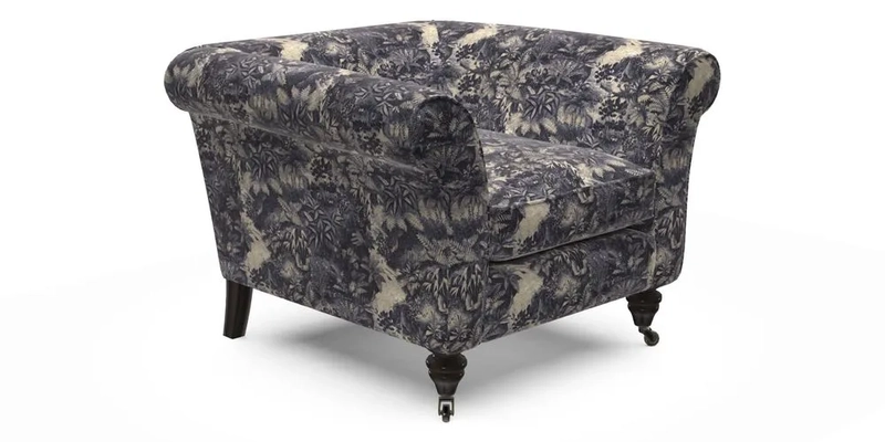 Otley Chair in Two Tone Plain Biscuit