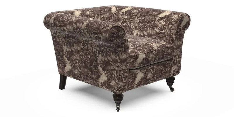 Otley Chair in Two Tone Plain Biscuit