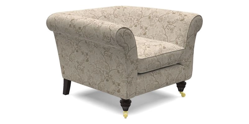 Otley Chair in Two Tone Plain Biscuit