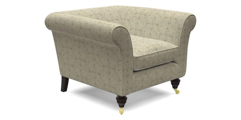 Otley Chair in Two Tone Plain Biscuit