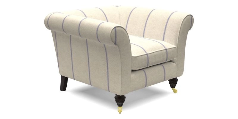 Otley Chair in Two Tone Plain Biscuit