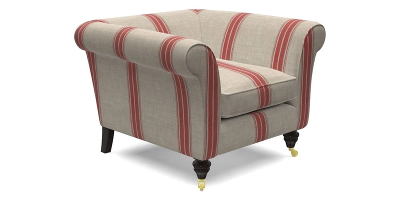 Otley Chair in Two Tone Plain Biscuit