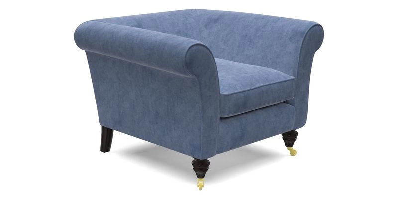 Otley Chair in Two Tone Plain Biscuit