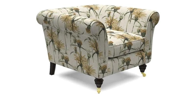 Otley Chair in Two Tone Plain Biscuit