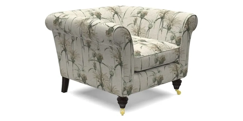 Otley Chair in Two Tone Plain Biscuit