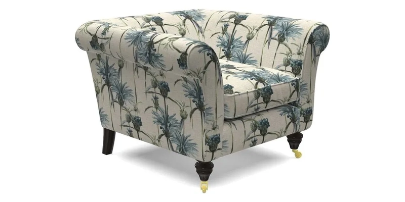 Otley Chair in Two Tone Plain Biscuit