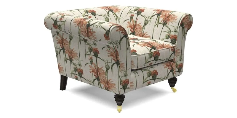 Otley Chair in Two Tone Plain Biscuit