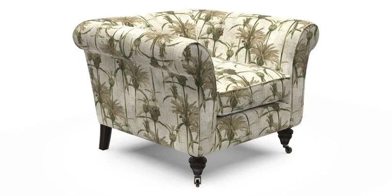 Otley Chair in Two Tone Plain Biscuit