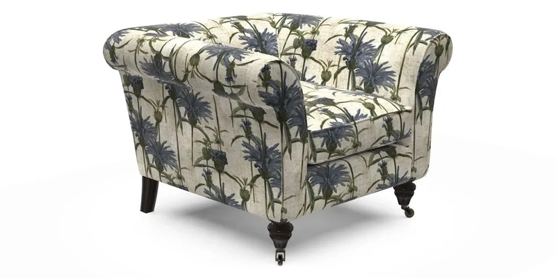 Otley Chair in Two Tone Plain Biscuit