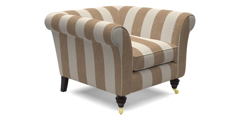 Otley Chair in Two Tone Plain Biscuit