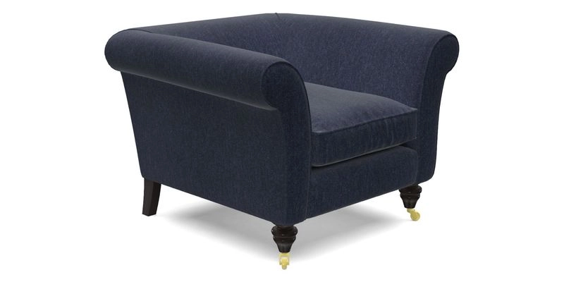 Otley Chair in Two Tone Plain Biscuit