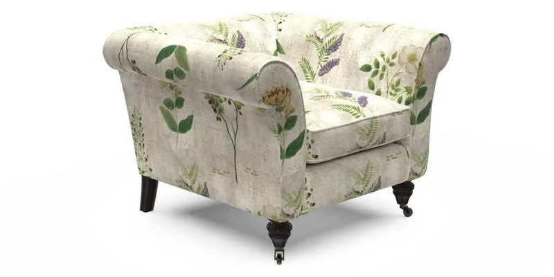 Otley Chair in Two Tone Plain Biscuit