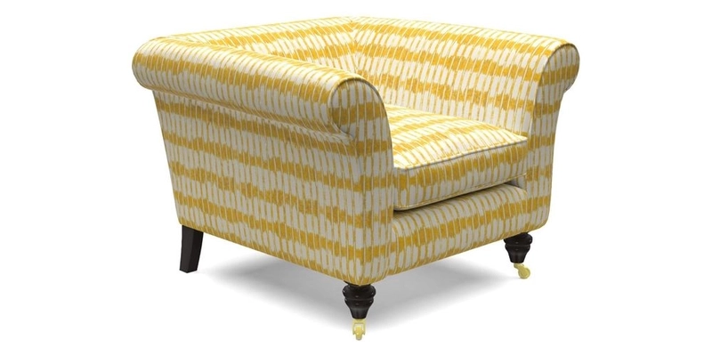 Otley Chair in Two Tone Plain Biscuit