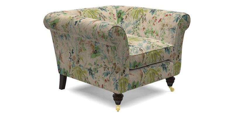 Otley Chair in Two Tone Plain Biscuit