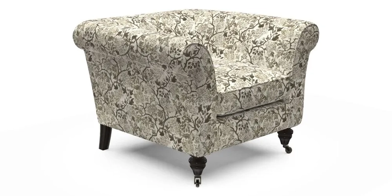 Otley Chair in Two Tone Plain Biscuit