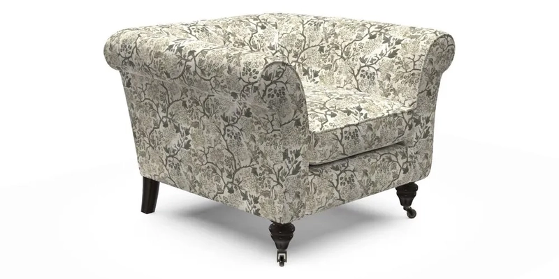 Otley Chair in Two Tone Plain Biscuit