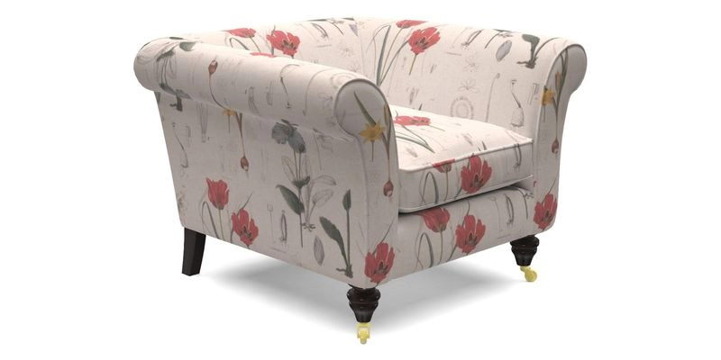 Otley Chair in Two Tone Plain Biscuit