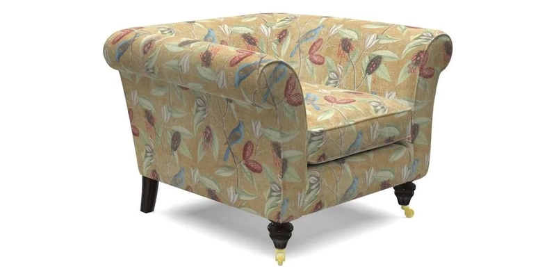 Otley Chair in Two Tone Plain Biscuit