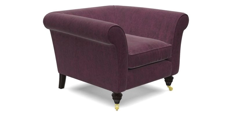 Otley Chair in Two Tone Plain Biscuit