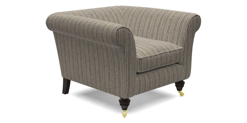 Otley Chair in Two Tone Plain Biscuit
