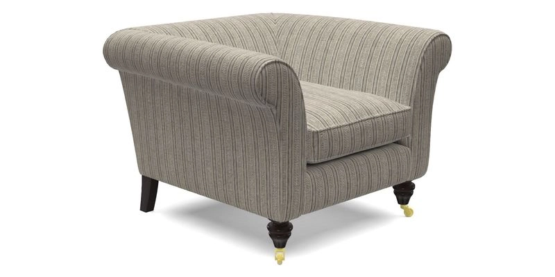 Otley Chair in Two Tone Plain Biscuit