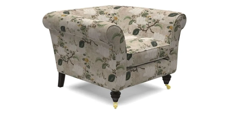 Otley Chair in Two Tone Plain Biscuit